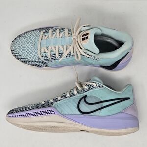 Nike Sabrina 1 Jade Ice Guava Brooklyns Finest Women’s Shoes Sz 11.5 FQ3381-301